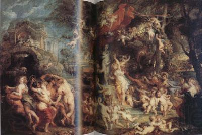 Peter Paul Rubens The Feast of Venus (mk01) Norge oil painting art